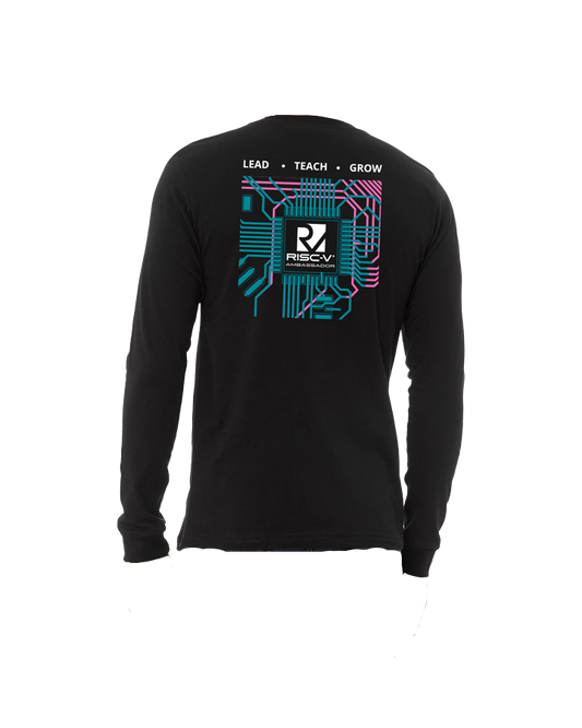 RISC-V Ambassador Long-Sleeve Tee (Straight Fit)