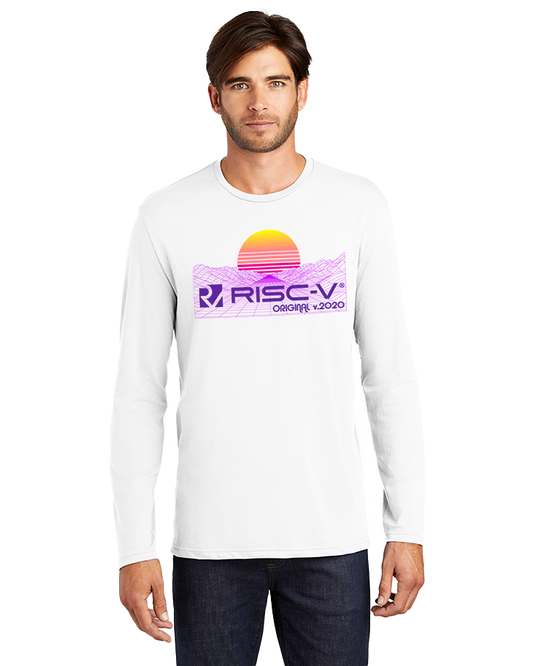 RISC-V Original Trace Long-Sleeve Tee (Unisex Fit)