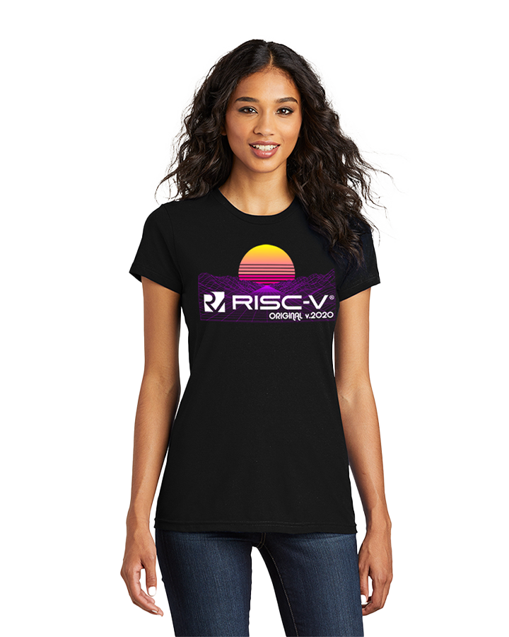 RISC-V Original Trace Short-Sleeve Tee (Fitted)