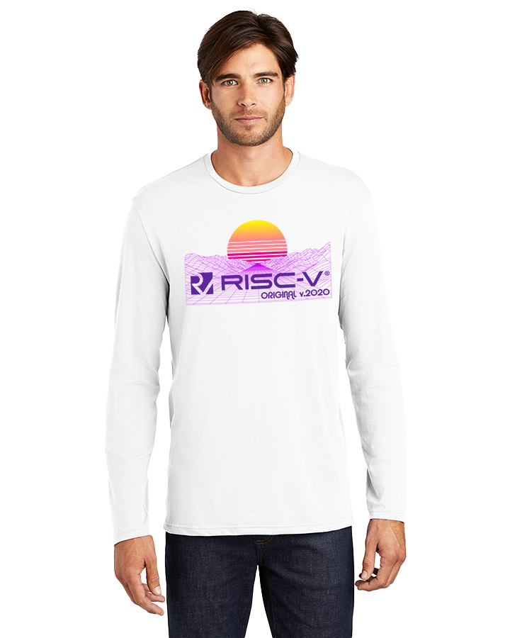 RISC-V Original Trace Long-Sleeve Tee (Unisex Fit)